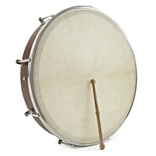 18' stimmbare Bodhran mit Tasche und Schlägel