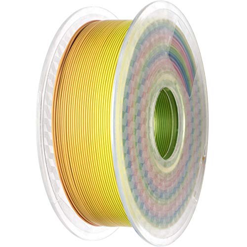PLA Filament 1.75mm, GIANTARM 3D Drucker Filament PLA 1kg Spool (Color Gradient)