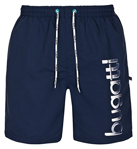 bugatti - Herren Badeshort marineblau, in Größe XXXL