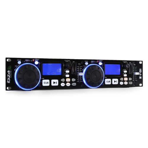 Ibiza IDJ2 DJ-Set, Schwarz