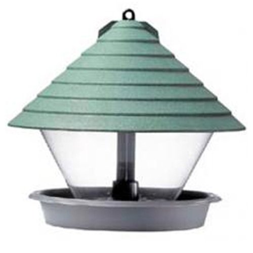 Hammarplast  932544 Vogelfutterhaus 27 cm Kunststoff, rund, grün