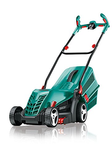 Bosch Rasenmäher ARM 34 (Grasfangbox, Karton, Schnitthöhe 20-70 mm, Schnittbreite 34 cm, 11 kg, 1.300 W)