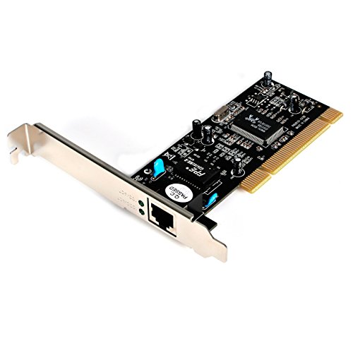 StarTech.com PCI Gigabit Ethernet Netzwerkkarte - 10 / 100 / 1000 Mbit/s - 32 bit Netzwerkadapter inkl. Low Profile Slotblech