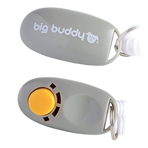 big buddy Profi Clicker mit elastischer Handschlaufe Hundeclicker Clickertraining für Hunde Katzen Pferde Hundetraining