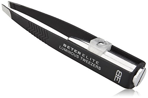 Elite Pinzette Pinzette gebogen mit Licht.