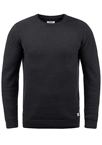 JACK & JONES Originals Lino Herren Strickpullover Feinstrick Pullover Mit Rundhals Aus 100% Baumwolle, Größe:L, Farbe:Tap Shoe