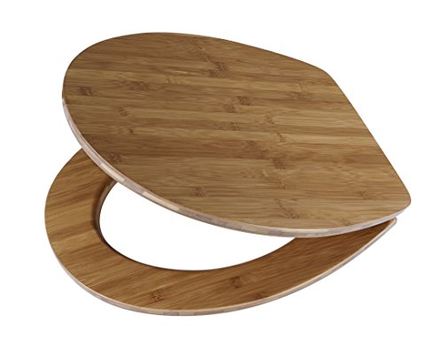 DIAQUA WC-Sitz Lyon Slow-Motion, Dark Bamboo, 42-47 x 37,8 cm, braun, 32137597