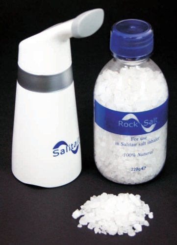 Salitair, Inhalator für Steinsalzkristalle, +220g Steinsalz