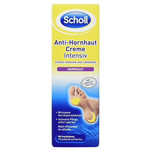 Scholl Anti-Hornhautcreme intensiv, 1er Pack (1 x 75 ml)