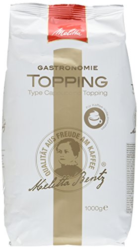 Melitta Professional Topping für Kaffee-Vollautomaten, Pulverförmig, Kaffeeweißer, 1er Pack (1 x 1000 g)