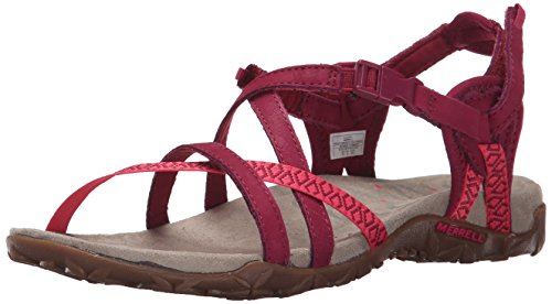 Merrell Terran Lattice II, Damen Sandalen, Violett (Fuchsia), 39 EU (6 UK)