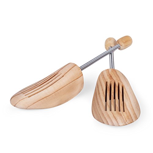 Blumtal Schuhspanner für Damen und Herren - Schuhdehner aus Echt-Holz, atmungsaktiv, versch. Größen (40/41-1 Paar)