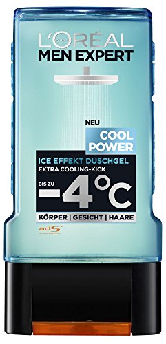 L'Oréal Men Expert Duschgel Cool Power, 2er Pack (2 x 300 ml)