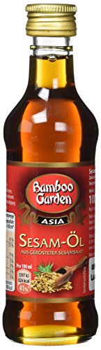 Bamboo Garden Sesam-Oel aus geroesteter Sesamsaat, 2er Pack (2 x 100 ml)
