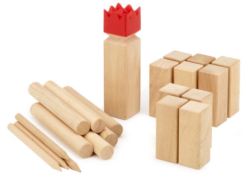 Carromco 07710 - Wikinger Schach  Classic, Gummibaumholz