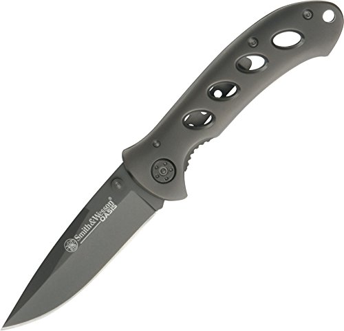 Smith and Wesson Einhandmesser Oasis, Stahl 440, titanbeschichtet, Clip