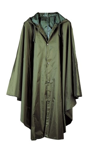 Baleno Herren Regenponcho Tornado, Grün (khaki), L/XL