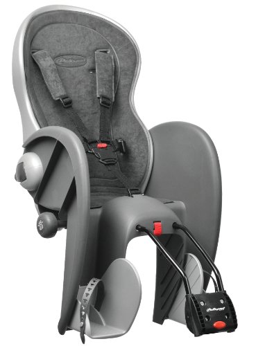 Polisport Kinder Fahrrad-Kindersitz, grau,61006200