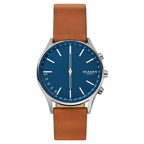 Skagen Herren-Smartwatch mit Leder Armband SKT1306