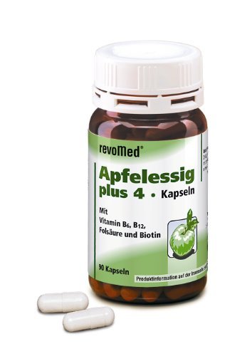 Apfelessig plus 4-Kapseln revomed 90 Stück