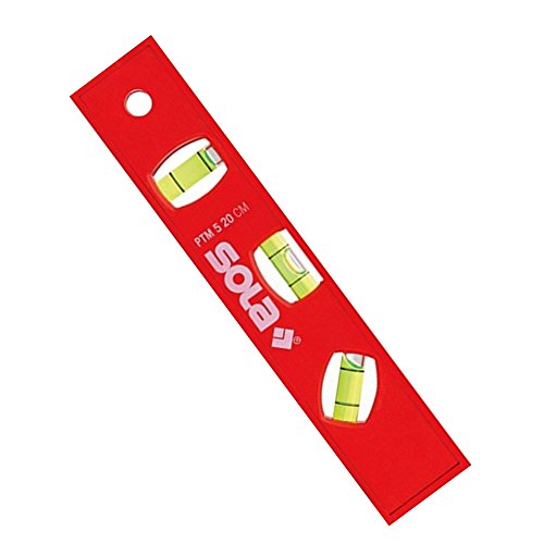 SOLA Torpedo-Wasserwaage PTM 5 mit Magnetstreifen