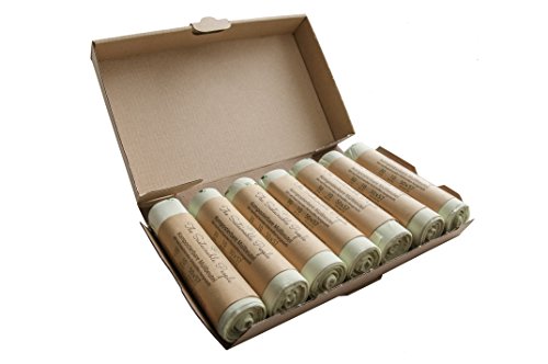 TSP Bio-Müllbeutel 30 Liter - 70 sichere, reissfeste Abfallsäcke - OK compost HOME zertifiziert - 100% heim-kompostierbar und biologisch abbaubar - Abfallbeutel für Ihren Kompost & die Biotonne (70)