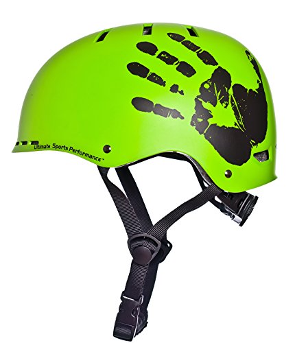 Sport DirectTM BMX-Skate Helm grün 55-58cm CE EN1078 TÜV Zulassungen