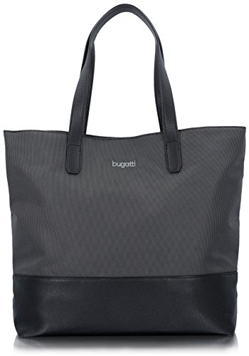 Bugatti Lima Shopper Tasche 36 cm Anthrazit