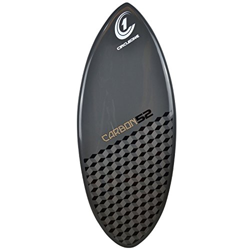 Kohlefaser Epoxid Skimboard – Kobalt grau