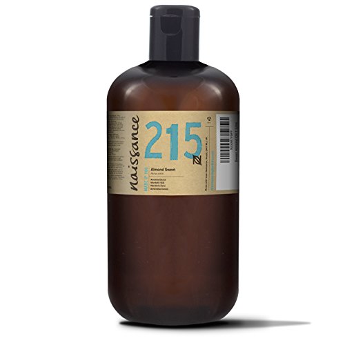 Naissance reines Mandelöl süß 1 Liter (1000ml) - Vegan, gentechnikfrei - Ideal zur Haut- und Haarpflege, für Aromatherapie und als Basisöl für Massageöle