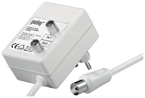 Goobay Zweigeräte-Antennenverstärker 1 In 2 Out