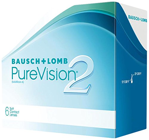 PureVision2 HD Monatslinsen weich, 6 Stck / BC 8.60 mm / DIA 14.00 mm / -01.25 Dioptrien