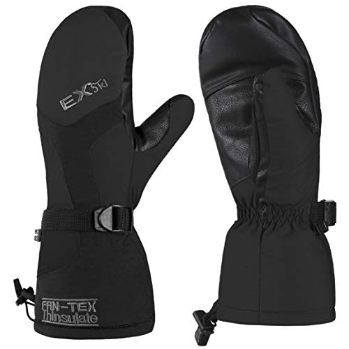 EXski Skihandschuhe Snowboard Fäustlinge Winter Warm Handschuhe Thermische Wasserdichte Herren Damen Winddicht