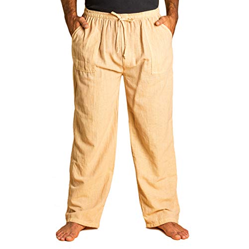 PANASIAM Bundhose 'Linie', beige, L