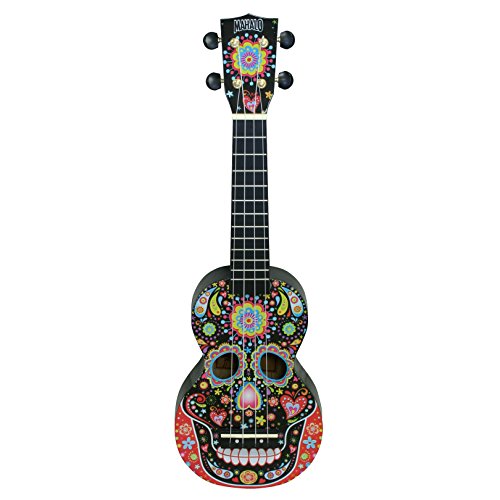 Mahalo Ukulelen Mahalo Art Series Ukulele, Rechtshänder, Sopran (ma1sk BK)