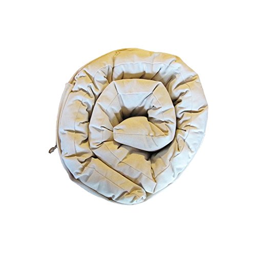 Europe & Nature - Futon-Matratze - Camping, fest, Baumwolle, weiß, Baumwolle, weiß, 200x90x6 cm