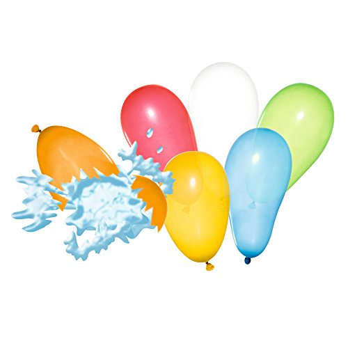 Susy Card 40011226 - Wasserbomben, verschiedene Farben, 100er Packung