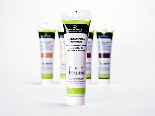 Faserverstärkter Holzkitt Spachtelmasse Extra Strong 250g (Weiss - 50)