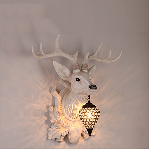 Wmshpeds Geweih, American Style, kreative Wohnzimmer, Restaurant Bar, Villa, Persönlichkeit Kunst, Europäische Retro, hirschkopf