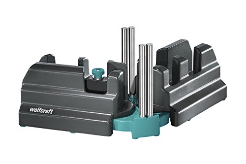 Wolfcraft 6948200 Schmiege u. Gehrungsschneidlade 100mm, schwarz