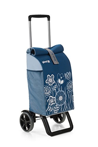 Gimi Rolling Einkaufstrolley, blau