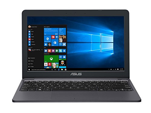 Asus E203NA-FD029TS 29,4 cm (11,6 Zoll) Notebook (Intel Dual-Core Celeron N3350 Processor, 4GB RAM, Intel HD Graphics 500, Win 10) grau