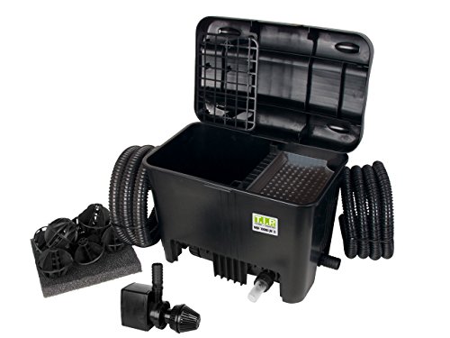 T.I.P. Teichaußenfilter WDF 10000 UV 11, UV-C 11 Watt, für Teiche bis zu 10.000 Liter