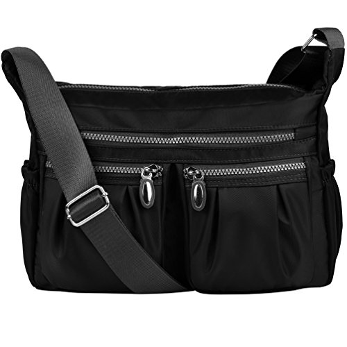 Vbiger Damen Umhängetasche Damen Henkeltasche Damen Handtasche Schultertasche Damen Wasserdichte Umhängetasche Leichte Schultertasche