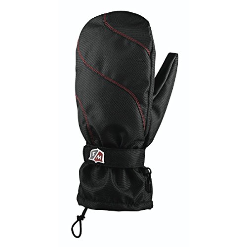 Wilson Staff Golf Fäustlinge, Mitten, Material-Kombi, Größe: Einheitsgröße, schwarz, WGJA00990