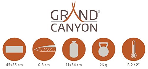 GRAND CANYON Aluminium Sitzkissen - Alu-Isoliermatte, Thermomatte, 44 x 34 cm, 305004