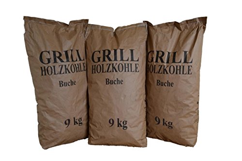 Grillholzkohle Holzkohle Buche 27 kg