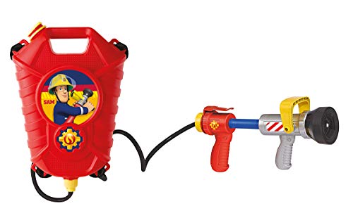 Simba 109252293 Feuerwehrmann Sam Feuerwehr Tankrucksack, One Size