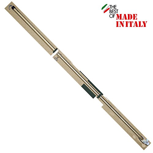 3 teilig Zeltstange teleskopierbar von 190 bis 290 cm Klemme und Haken: Dachhakenstange Vorzelt Gestänge Stahl Reparatur ersatz Teleskop Stange Wohnwagen Zeltgestänge Kuppelzelt Tunnelzelt Zeltstange