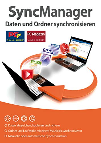 SyncManager - Daten und Ordner synchronisieren, kopieren, Umziehen für Windows 10, 8.1, 7